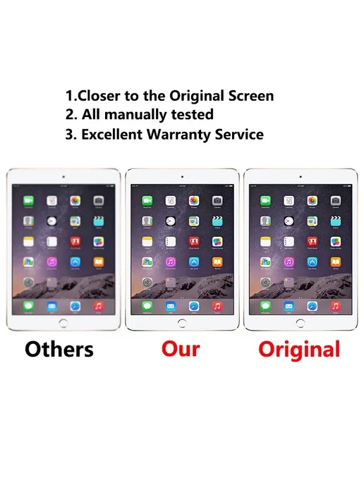 Нет бренда OEM LCD-экран с сенсорным экраном для iPad Mini 1 2 3 mini 2, вариант, фото 3