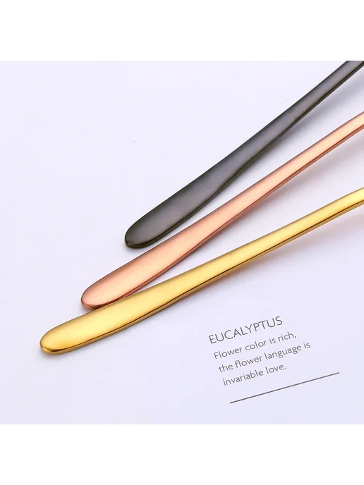 TD Home Вилки из нержавеющей стали 4pcs Gold, 4 шт, фото 7