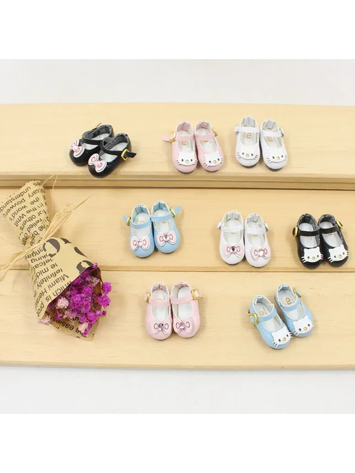 Нет бренда Розовые туфельки для куклы Blyth, цвет Pink, розовый, фото 2
