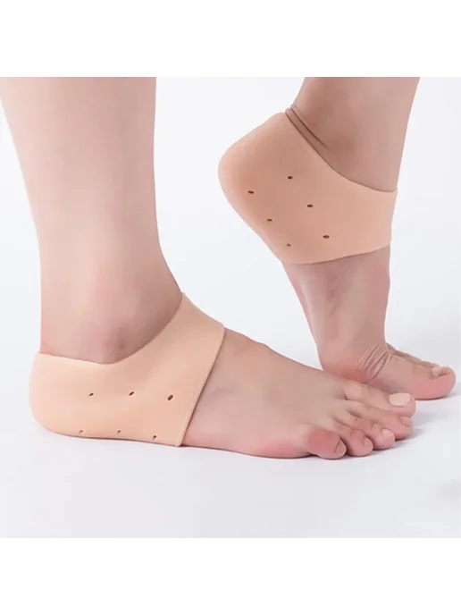 ZUOFILY Силиконовый протектор для пятки, белый, белый, фото 4