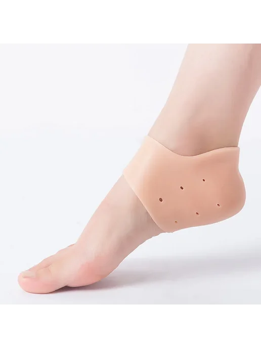 ZUOFILY Силиконовый протектор для пятки, белый, белый, фото 5