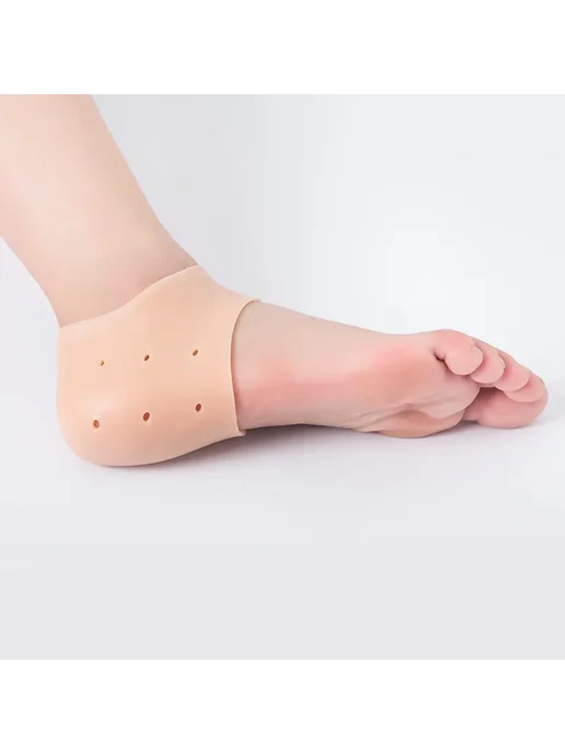 ZUOFILY Силиконовый протектор для пятки, белый, белый, фото 6