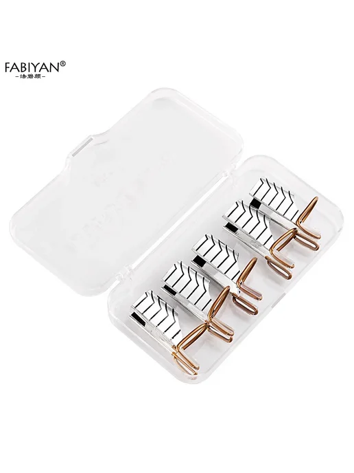 FABIYAN Формы для наращивания ногтей, 5 шт, серебро, 5 шт
