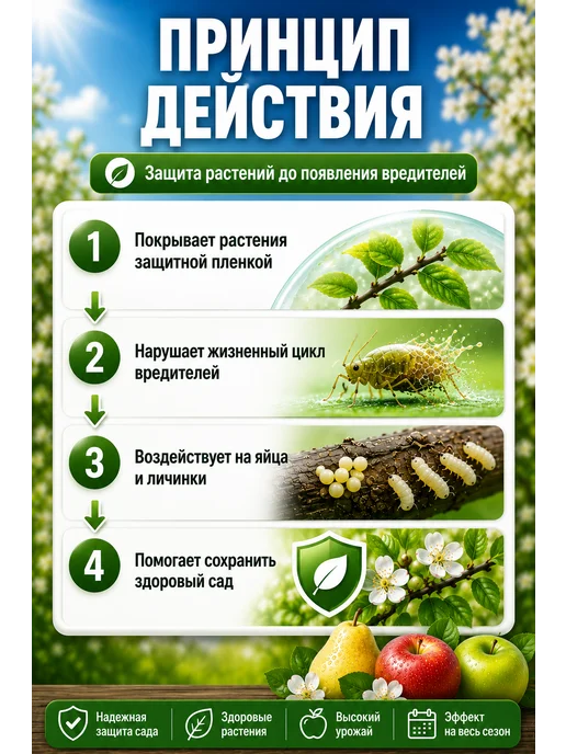 HerbiTex Средство от вредителей препарат 30+ Корвита 2 л, 1 л, фото 4