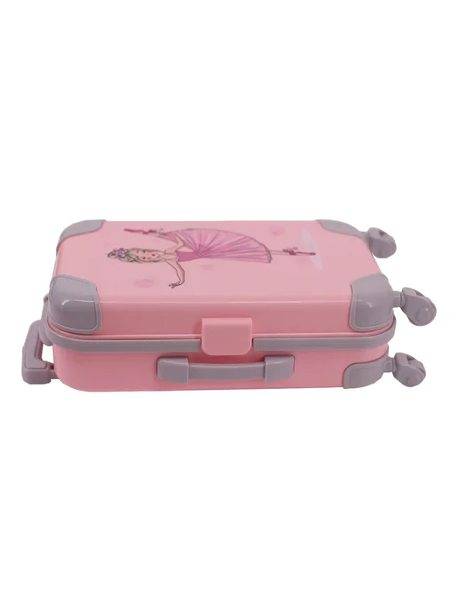 luckdoll Чемодан для кукол Labubu 43 см Розовый, B1105, фиолетовый, фото 6