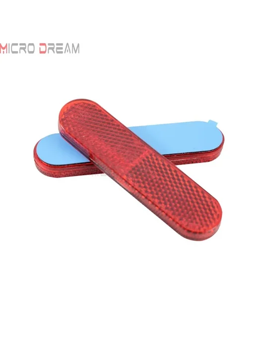 Micro dream Красные отражатели 2 шт. на липучке, Red, 2 шт
