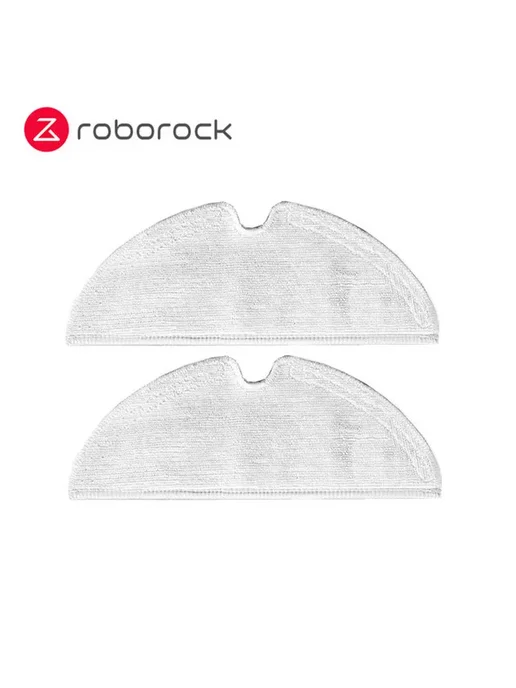 roborock Сменные салфетки Q7 Max, серые, 2 шт, 2 шт