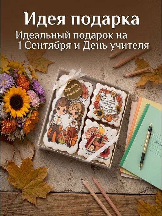 СвитБэйкер Пряники на День учителя, вариант, фото 6