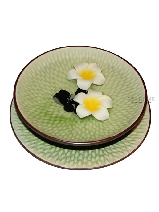 Нет бренда Thai Style Spa Facial Bed decorative basin, зеленый, зеленый, фото 2