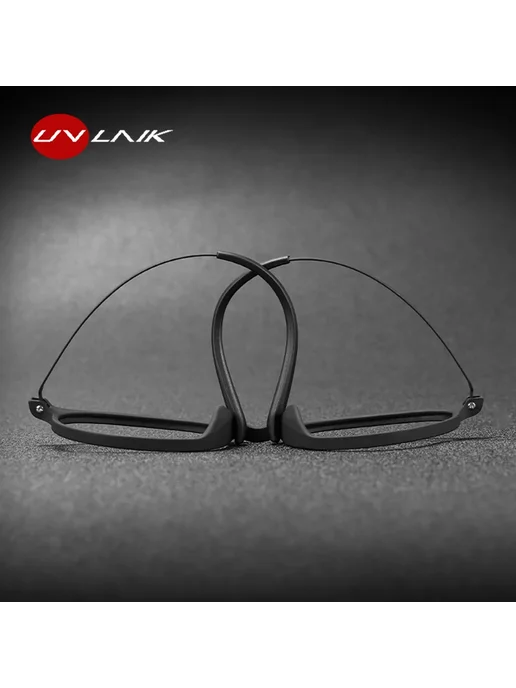 UVLAIK Оправа для очков H3050 Black Blue, черный, фото 4