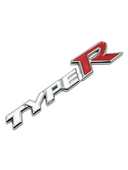 Белая эмблема Type R для Honda Civic FD2 FD FA 5 Mugen, белый