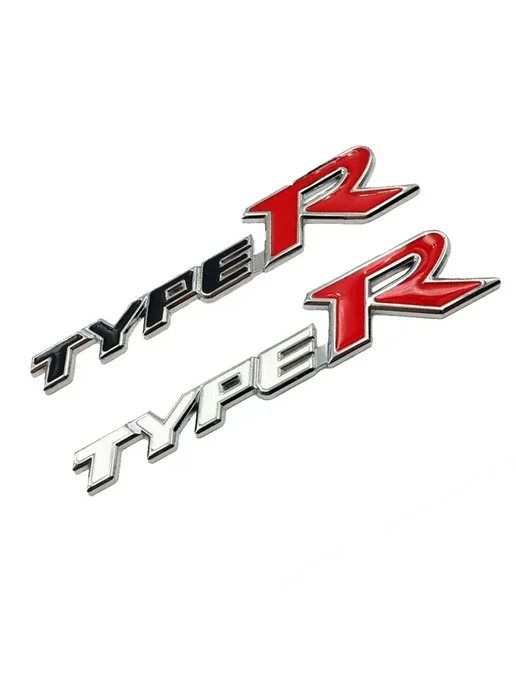 Белая эмблема Type R для Honda Civic FD2 FD FA 5 Mugen, красный, фото 2