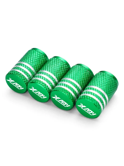LJMOTOP Чехол для колес HONDA XADV пылезащитный CNC 4 PCS Green, 4 шт