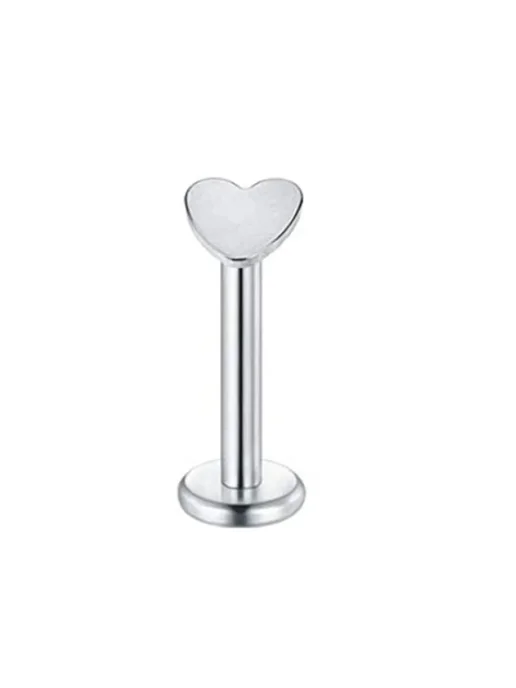Нет бренда Пирсинг для носа губы из стали, шарик 6 мм, цвет 1PC G, с CZ 1.2x6mm C, фото 3