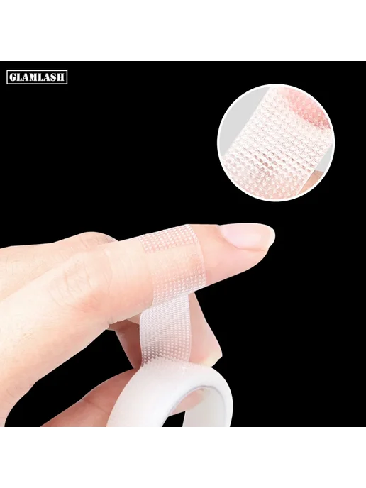 GLAMLASH Ленты для наращивания ресниц 5 Green Non-woven, зеленый, фото 5