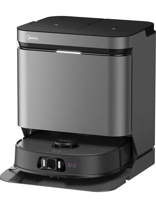 Midea Робот-пылесос VCR MV15ULTRABK, черный, черный, фото 2