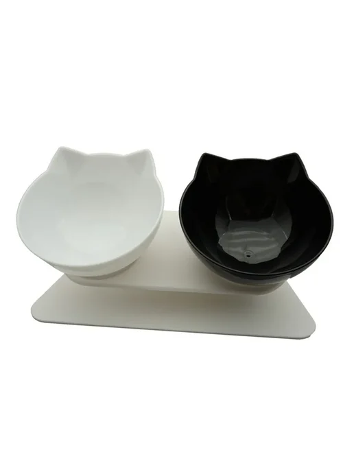 DCPET Двойная миска для кошек и собак Transparent single, вариант, фото 2