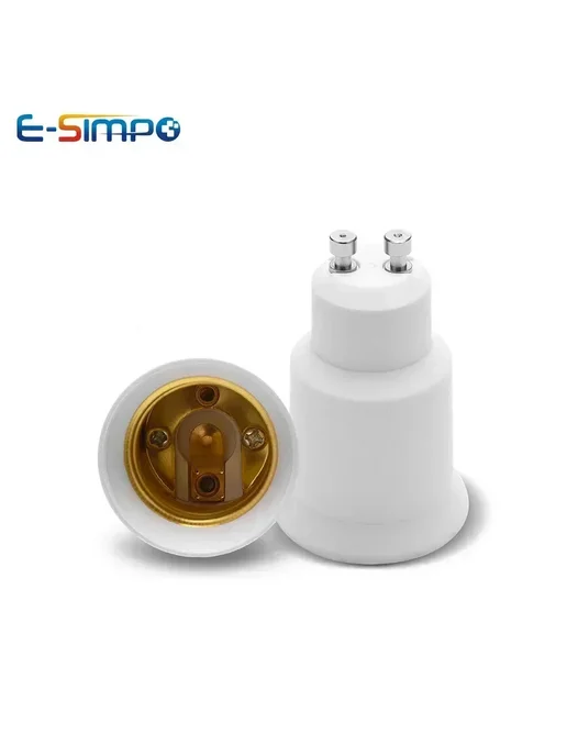 E-SIMPO Светодиодный патрон-адаптер E27 to G24 Adapter, белый, фото 5