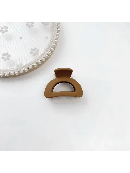 Нет бренда Заколка для волос акрил M06-4cm, вариант, фото 6
