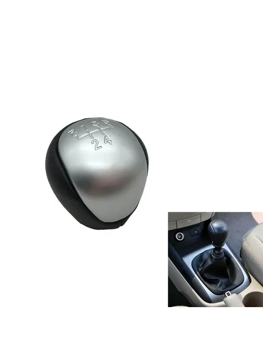 Нет бренда Ручка переключения передач Black 5speed, черный, фото 7
