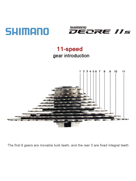 Shimano Кассета MTB Deore CS M5100 CS-5100-51T, вариант, фото 6