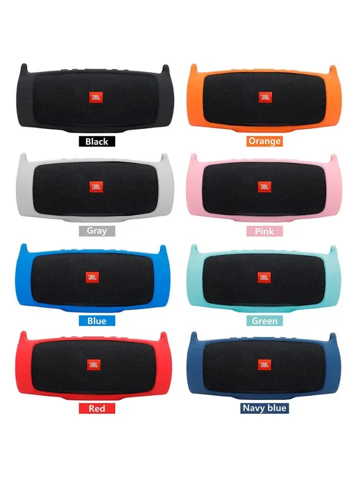 Нет бренда Силиконовый чехол для JBL Charge 4 Красный, синий, фото 7