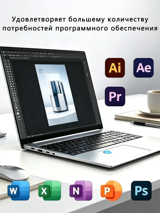 Samsung Игровые ноутбуки 32ГБ+2TБ 16.2" Для Работы и Учебы, 32 ГБ, фото 2