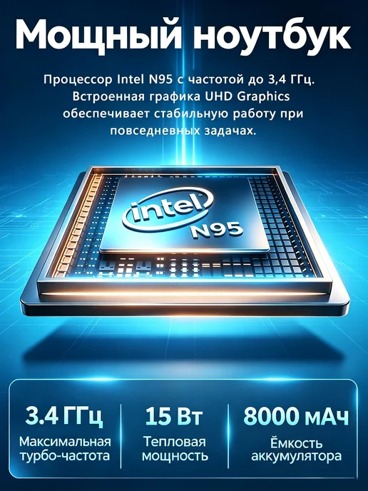 Samsung Игровой ноутбук 32 ГБ + 2 ТБ для работы, учёбы и, 32 ГБ, 2 ТБ, фото 4