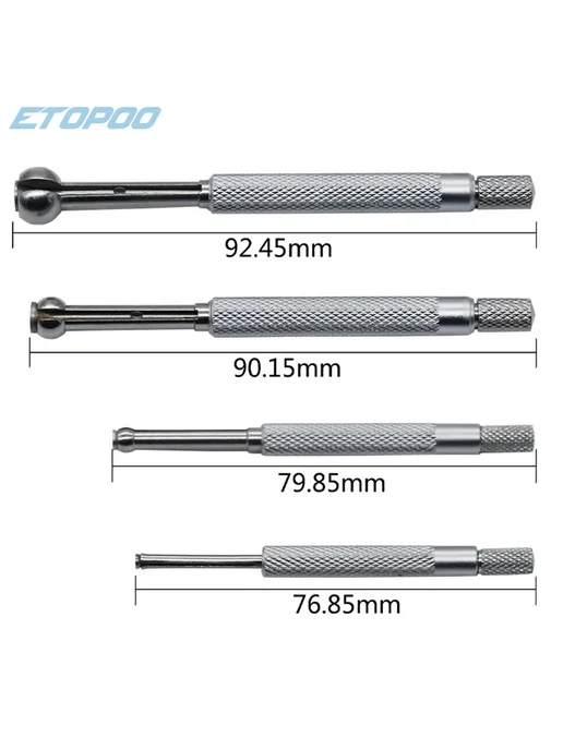 ETOPOO Комплект телескопических манометров 4 шт, 3-13 мм, 4 шт