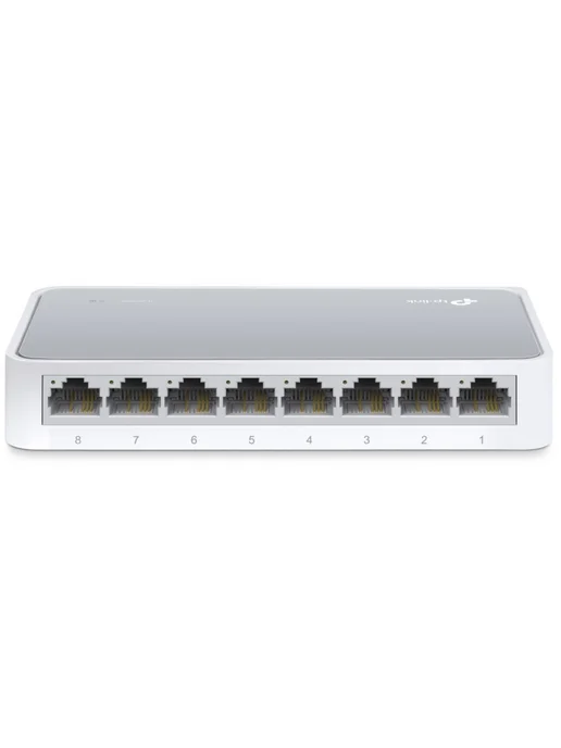TP-link Коммутатор TL-SF1008D неуправляемый 8 портов 10 100Мбит с, вариант, фото 5