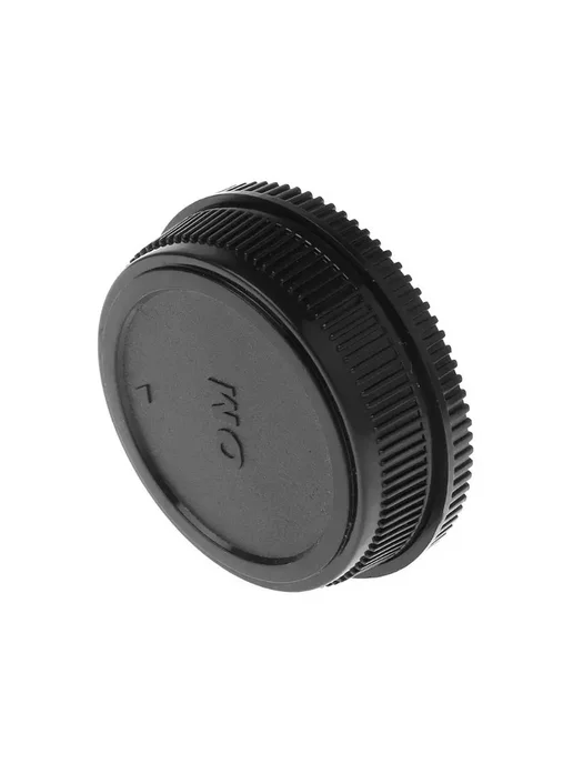 Нет бренда Крышка объектива черная Lens and body cap для Olympus OM, черный, фото 2