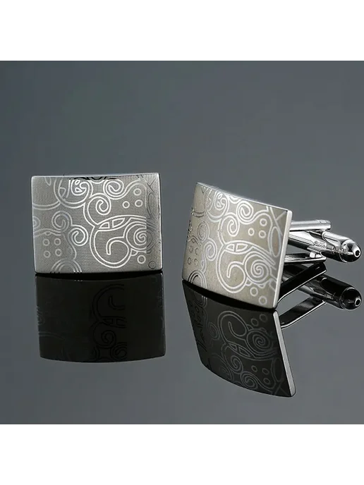 XKZM auspicious Запонки черные Lego, латунь, Color Черный, Metal color 26, черный, фото 5
