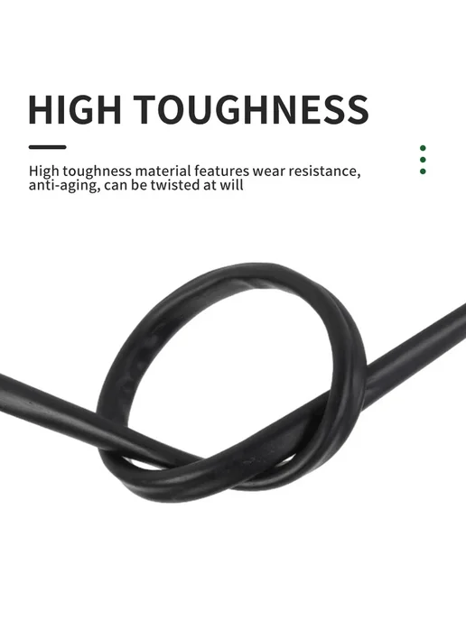 rehoboth Термоусадочная трубка черная 1M 100mm, 1 м, 5 м, фото 3