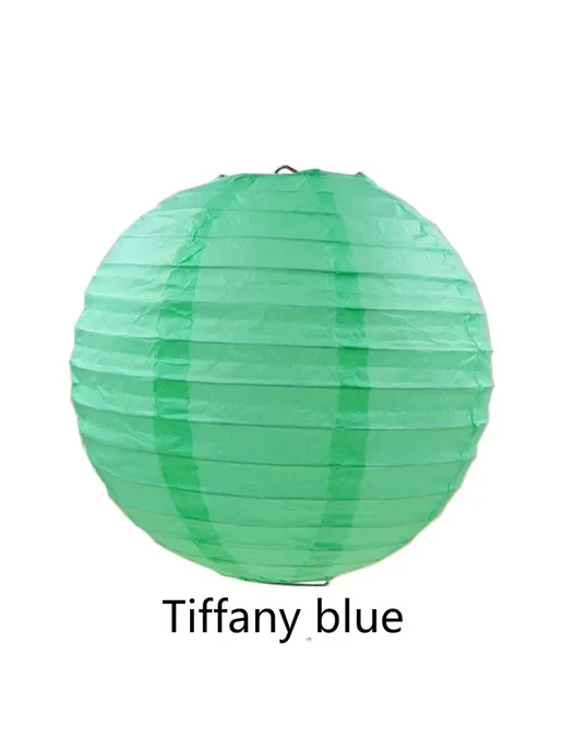 merylover Бумажный фонарь Tiffany blue 30см, синий