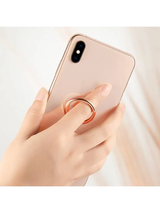 WSSHE Подставка-кольцо для телефона Rose Gold, золотой, фото 4