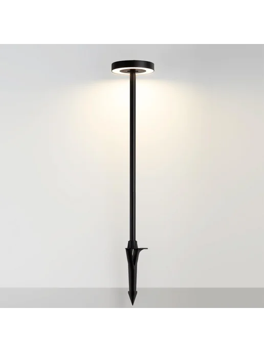 Odeon Light Ландшафтный светильник DISC 7189 6GL металл, черный, фото 4