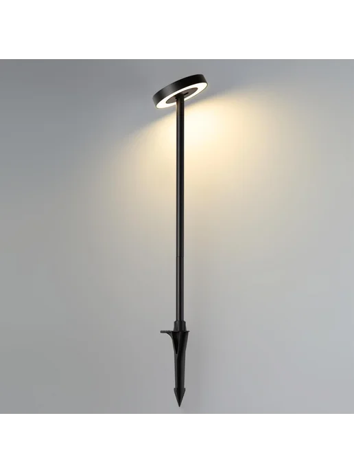 Odeon Light Ландшафтный светильник DISC 7189 6GL металл, черный, фото 5