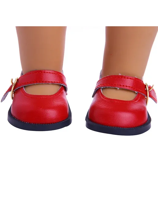 luckdoll Туфли для куклы Our Generation, синий, цвет b64, синий, фото 6