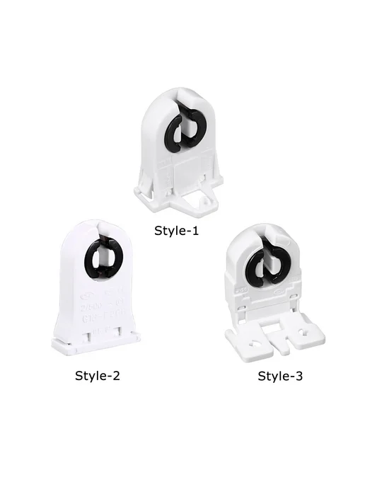 Нет бренда Пластиковый патрон для люминесцентной лампы T8 Style-2 10pcs, 10 шт, фото 2
