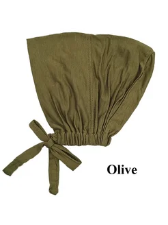 HAOYANJIAYU Нижний хиджаб из модала, Olive, зеленый