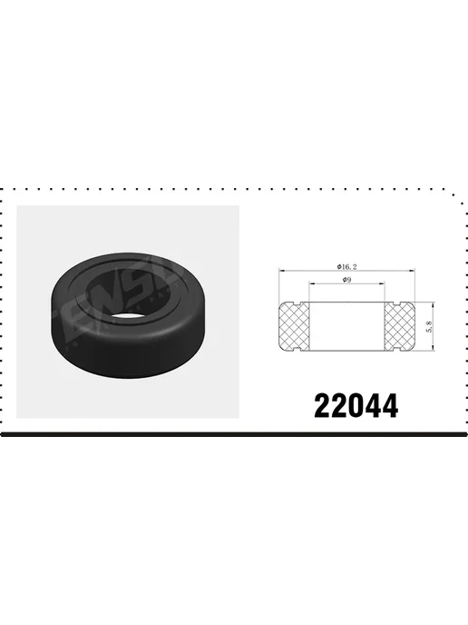RAWBOW Изоляторы инжектора Toyota 23291-22020, 16.2x9x5.9 мм, Цвет, 16.2x9x5.9 мм, фото 5