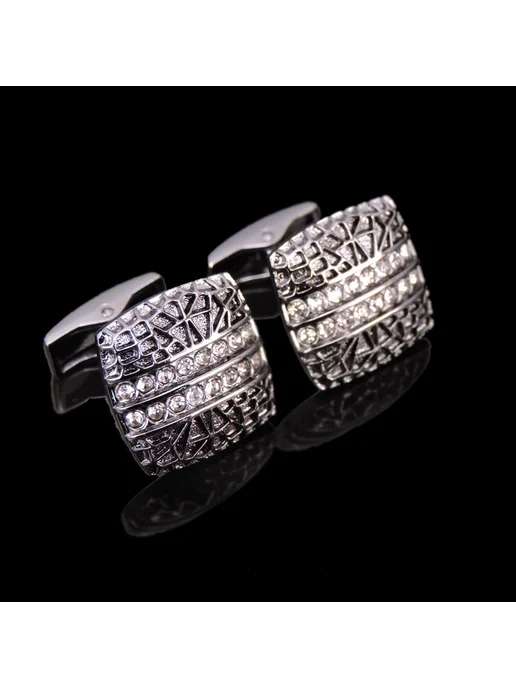jiaocharmei Запонки из металла Черный, 3, зеленый, фото 5