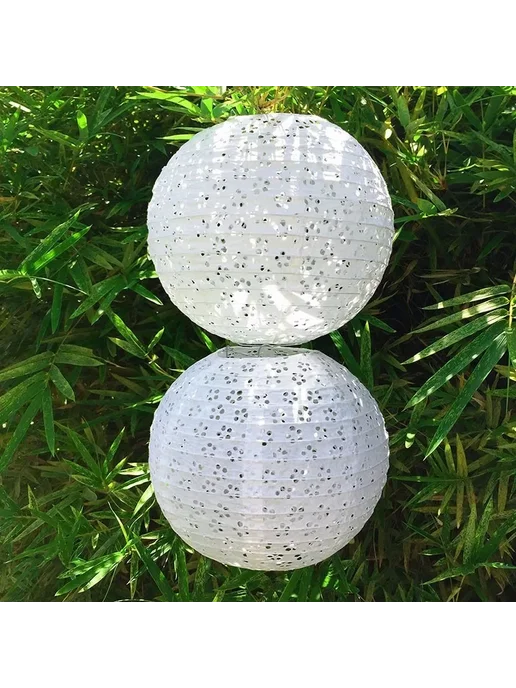 merylover Бумажный фонарик белый 40см (16 дюймов), белый, фото 4