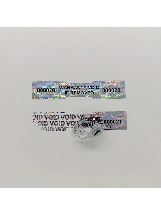 TLK Голографические наклейки "Warranty Void" VOID, вариант