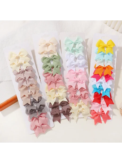 Baby Bows Заколки для волос 10 шт, Цвет 2640-1, 10 шт, фото 3