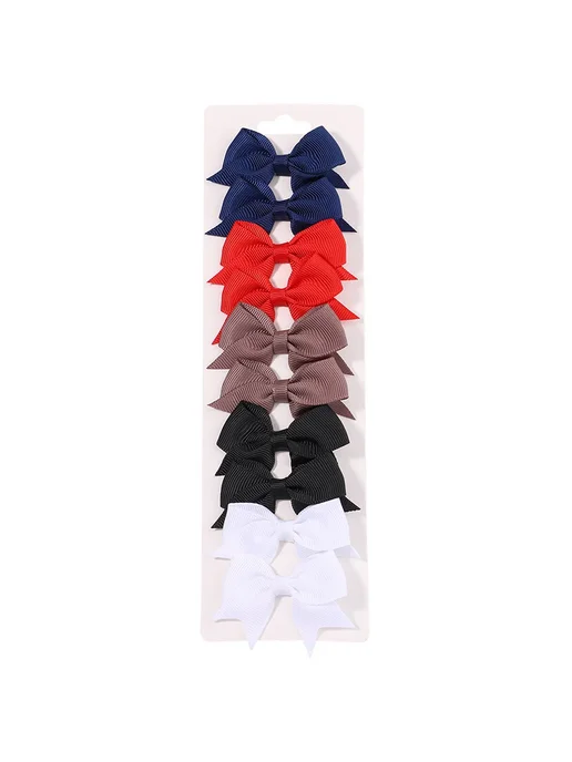 Baby Bows Заколки для волос 10 шт, Цвет 2640-14, 10 шт
