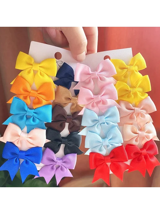 Baby Bows Заколки для волос 10 шт, цвет 530-4, 10 шт, фото 4