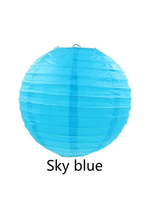 merylover Бумажный фонарик Sky blue 20см, голубой