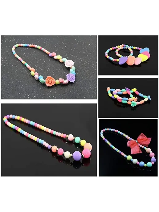 AOHAYOOMQ Бусины акриловые круглые 8 мм, 50 шт, 50 шт, фото 4