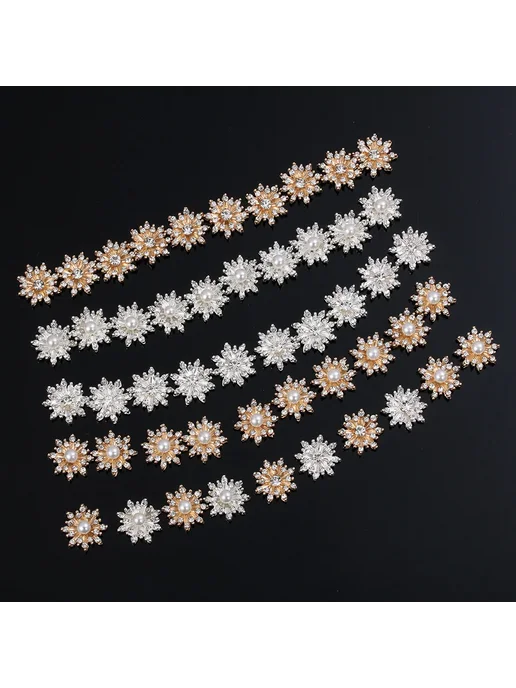 genenic Пуговица декоративная Pearls-Gold, 16 мм, бежевый, фото 4